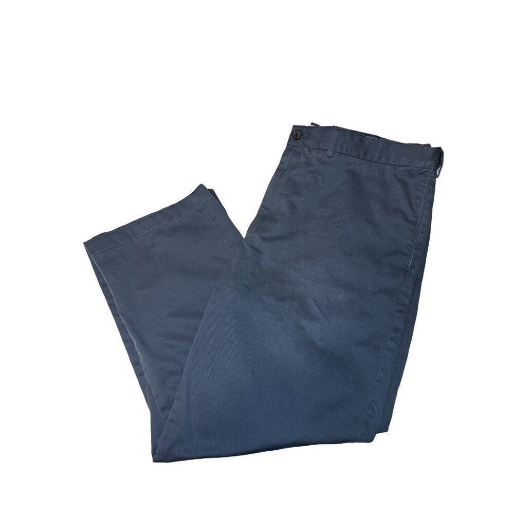 Lands End Men's Blue Traditional Fit 42 Dress Pants 42x29